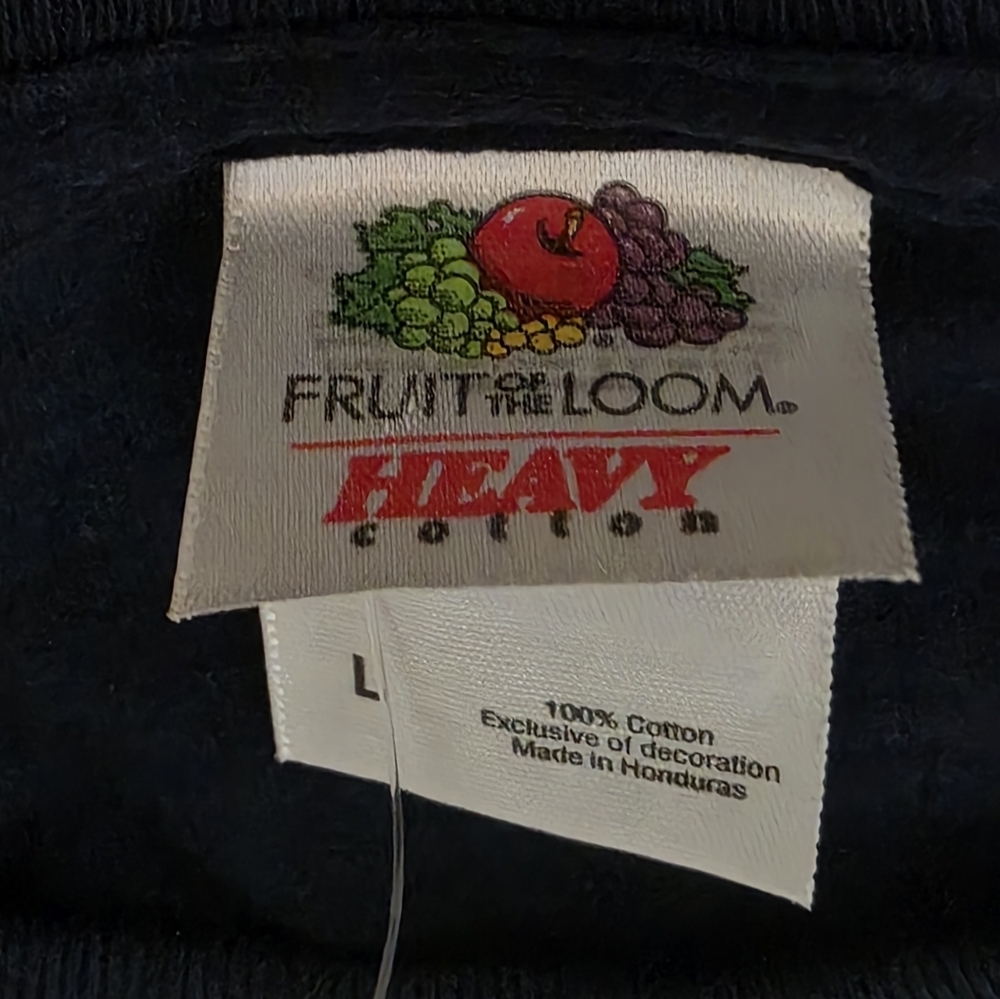 BNWT Vintage 90s Snap-On Tools T-Shirt Navy Blue Men’s Large Fruit of the Loom - Picture 5 of 6